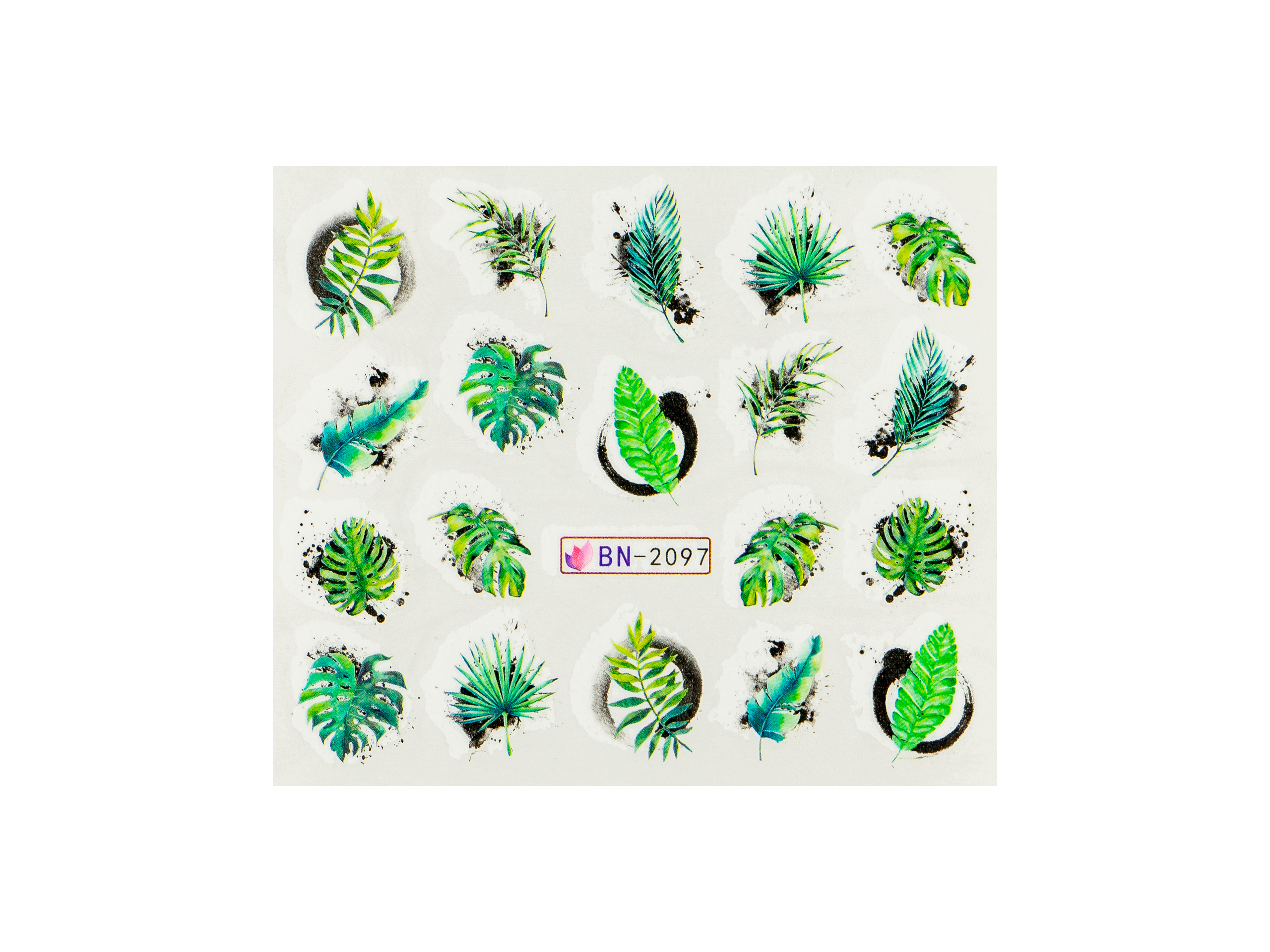 Levně BIO NAILS Vodolepka BN-2097 kapradí