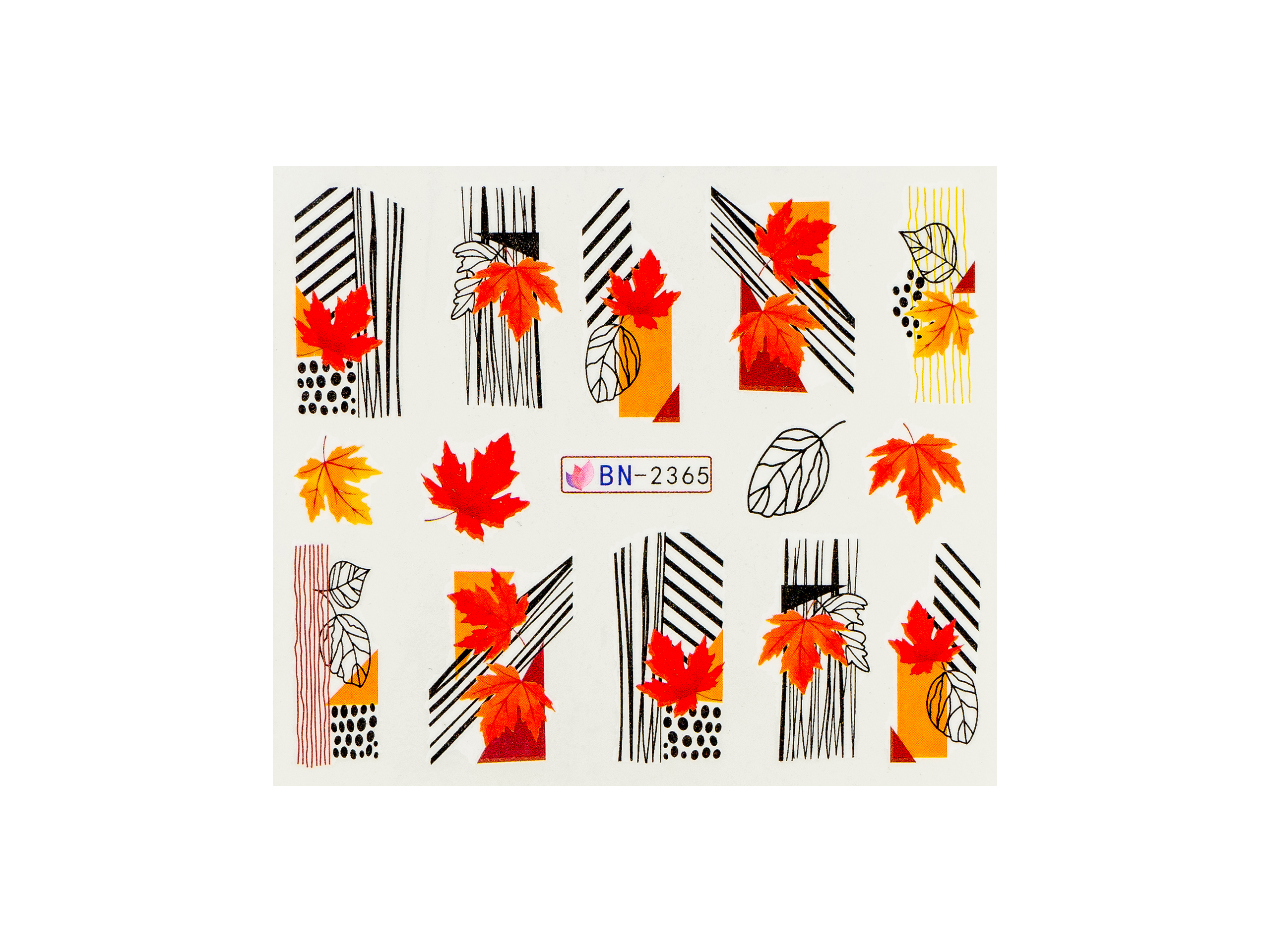 Levně BIO NAILS Vodolepka BN-2365 podzim