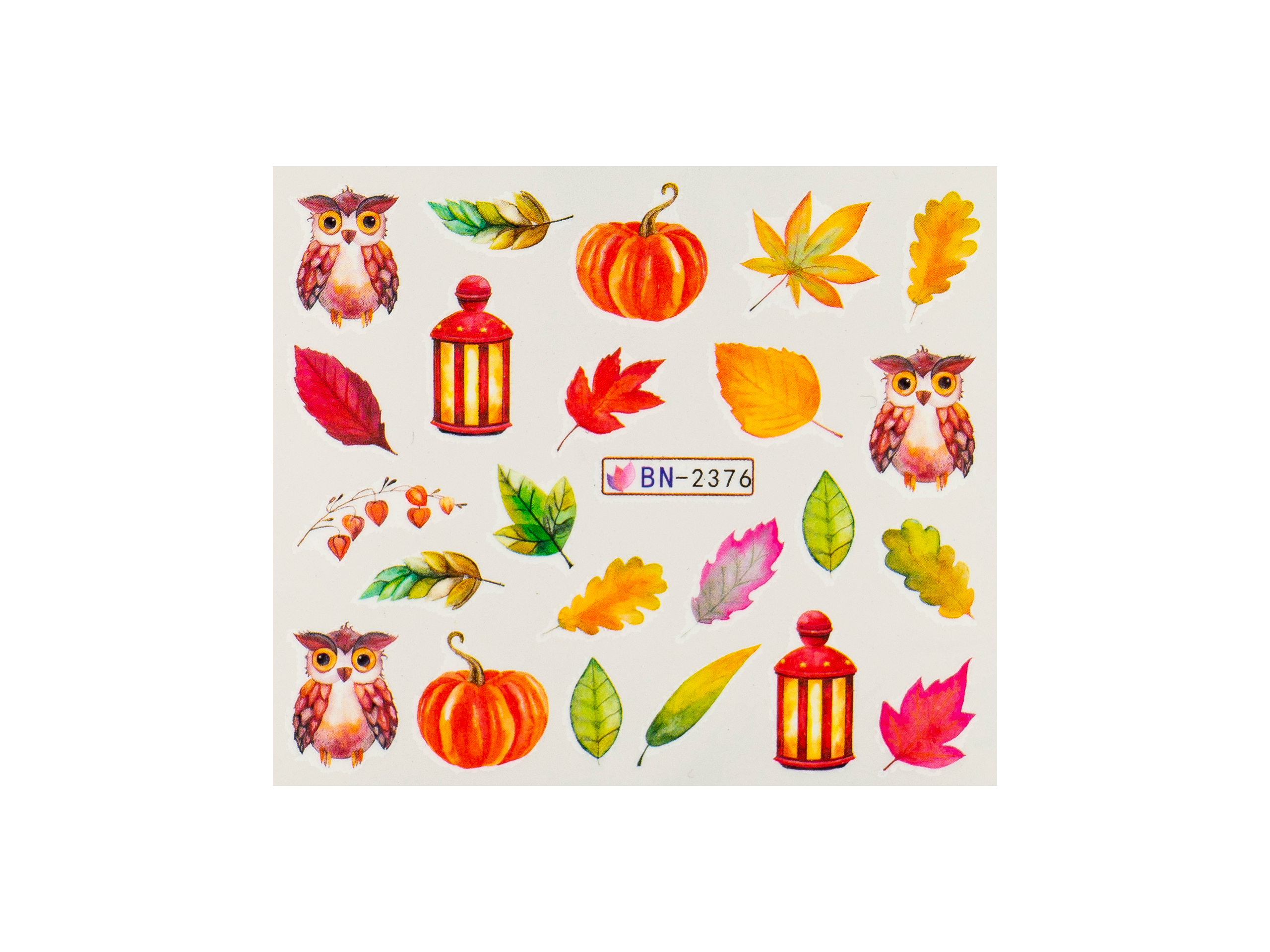 Levně BIO NAILS Vodolepka BN-2376 podzim