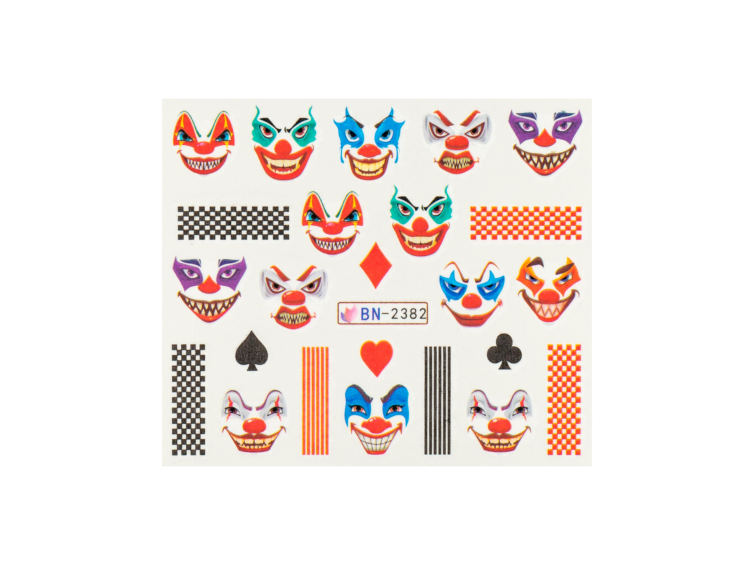 Levně BIO NAILS Vodolepka BN-2382 halloween