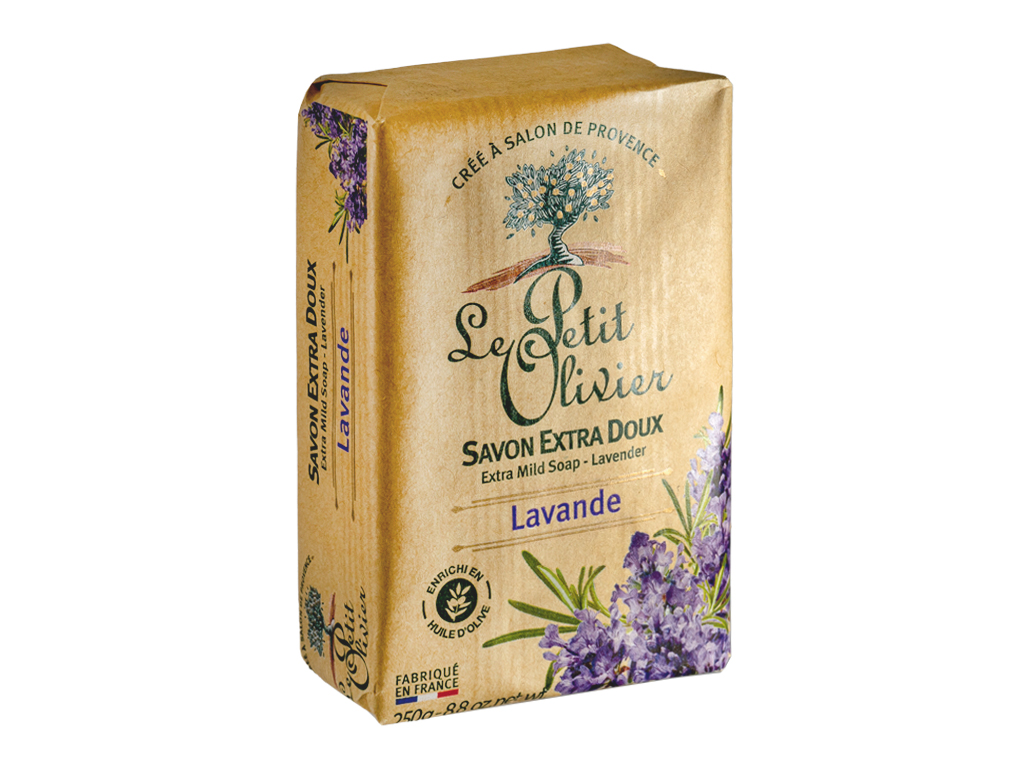 Levně Le Petit Olivier mýdlo 250 g Levandule