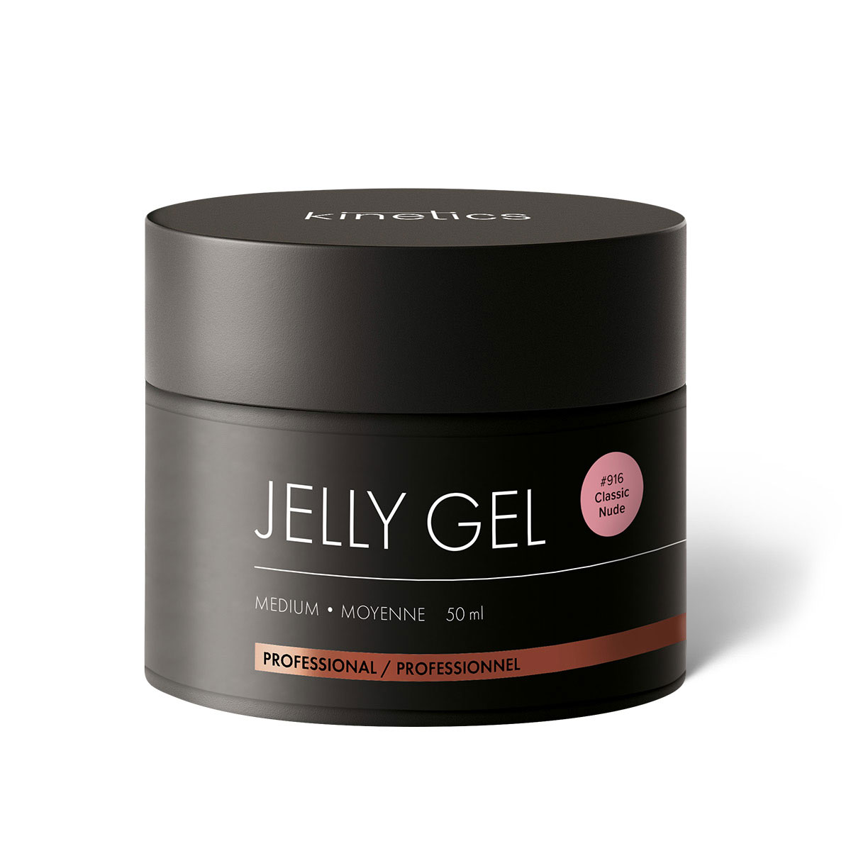 Kinetics Jelly gel medium #916 CLASSIC NUDE Objemy: 50 ml