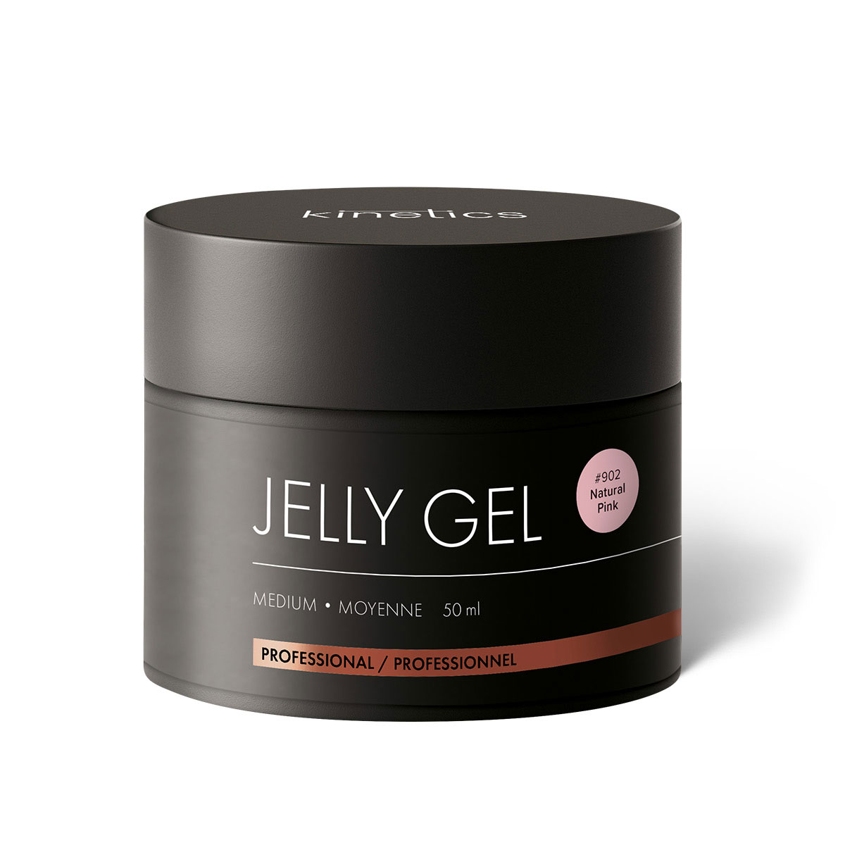 Kinetics Jelly gel medium #902 NATURAL PINK Objemy: 50 ml