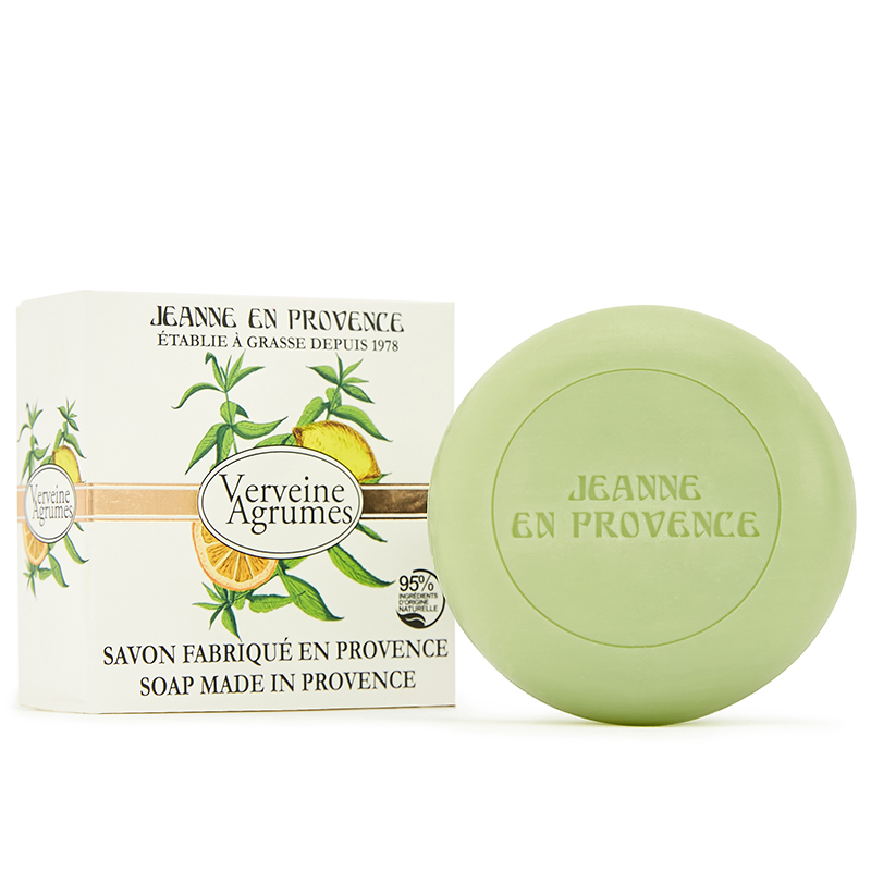 Levně Jeanne en Provence tuhé mýdlo 100 g Verbena a citron