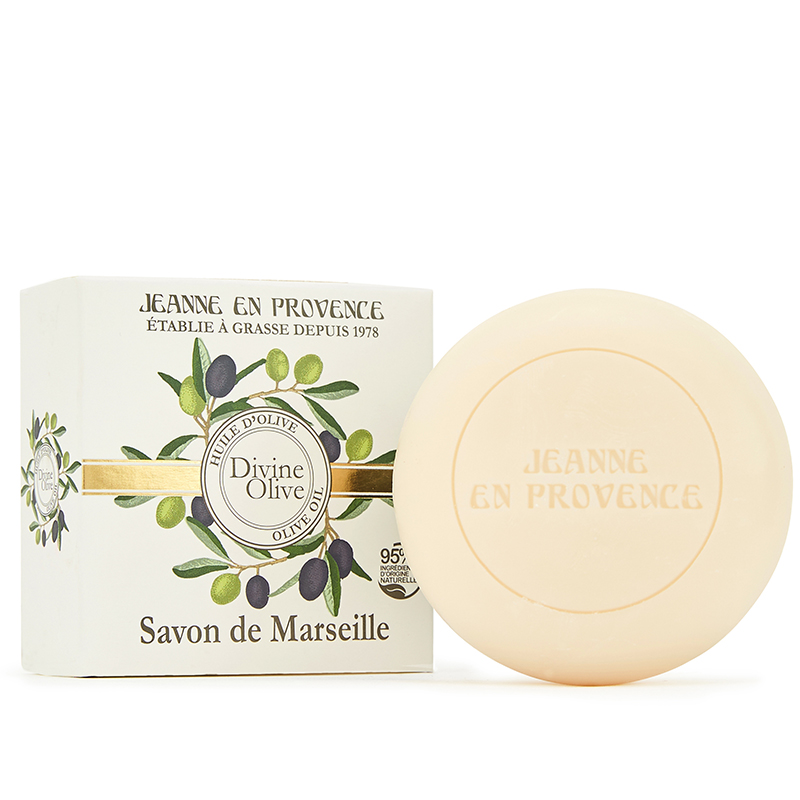 Levně Jeanne en Provence tuhé mýdlo 100 g Oliva