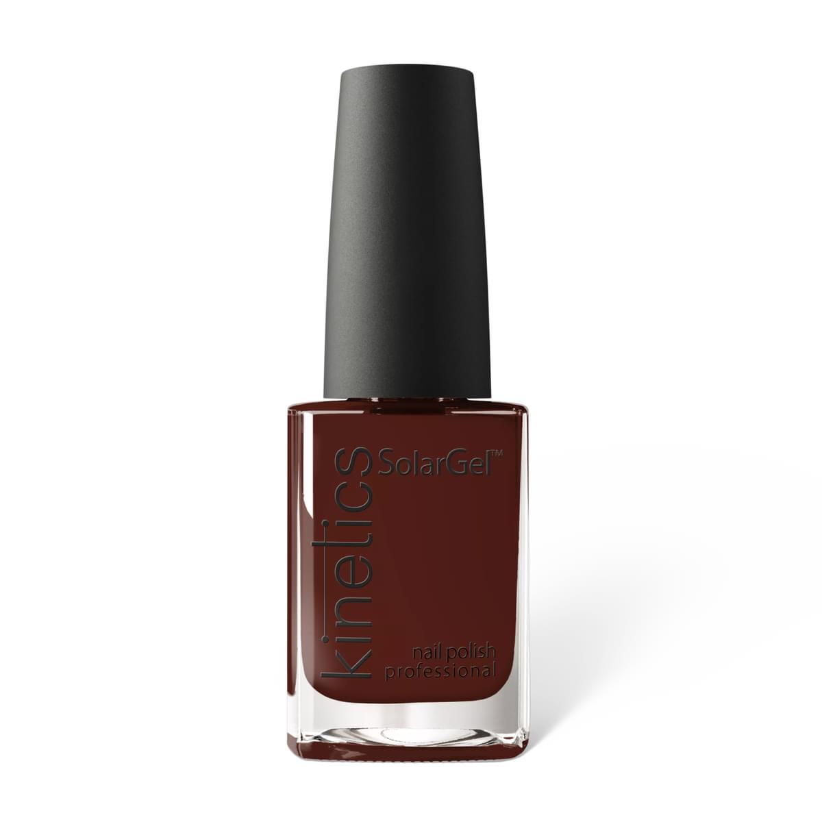 Levně Kinetics Lak na nehty Solargel #410 Alluring Brown 15 ml
