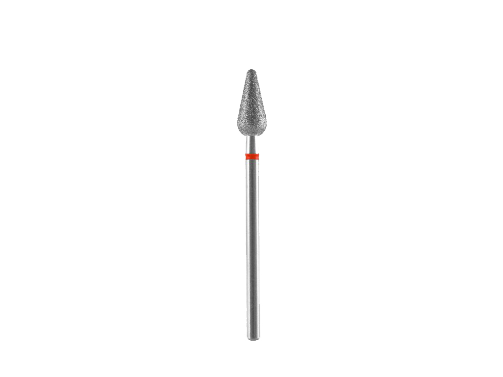 Levně Staleks fréza FA101R050/12 diamantová kulatá hruška 5 mm