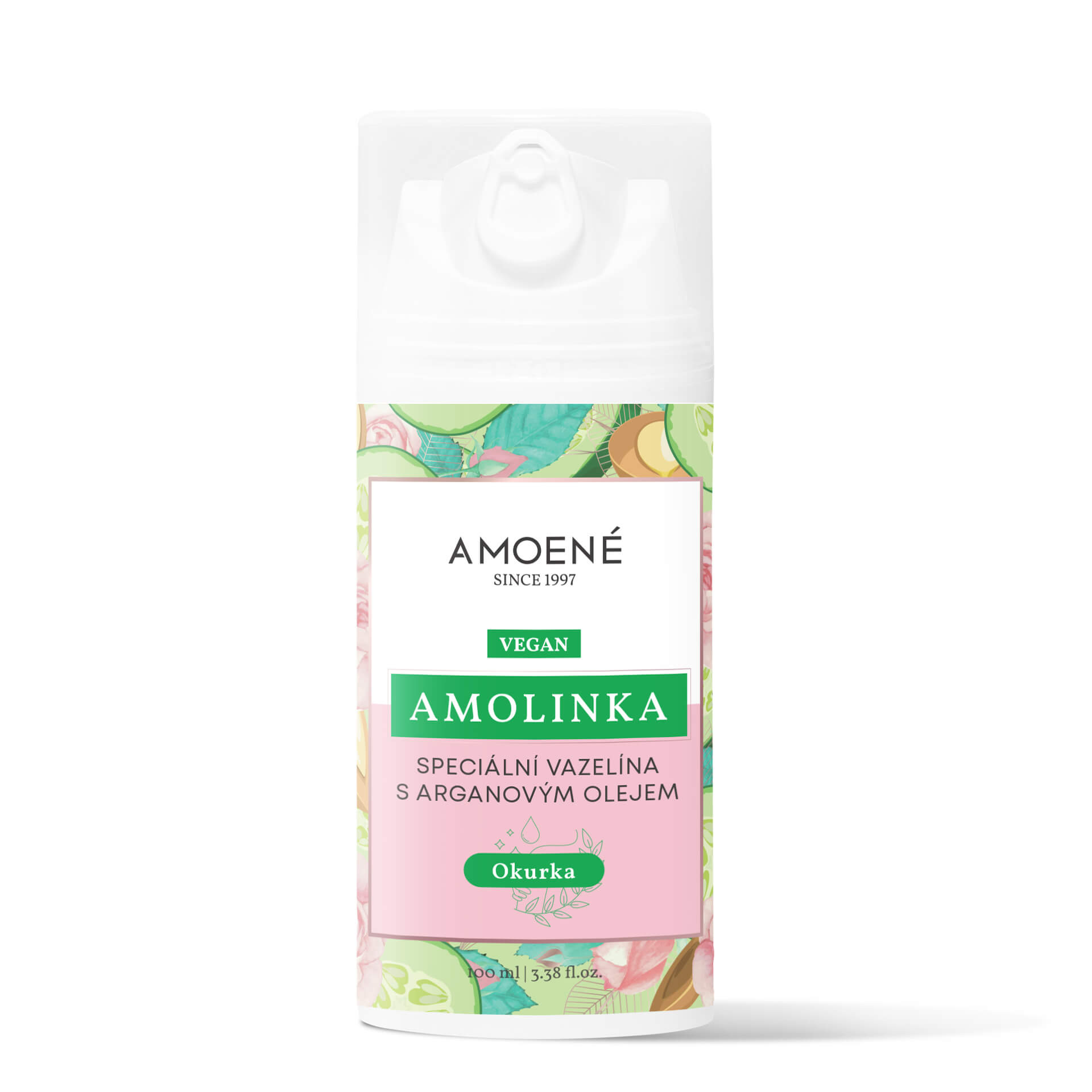 Levně Amoené AMOLINKA vazelína na pokožku okurka 100 ml