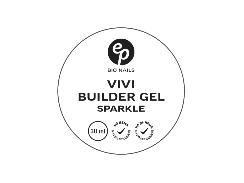 BIO NAILS VIVI SPARKLE modelovací hypoalergenní gel Objemy: 30 ml