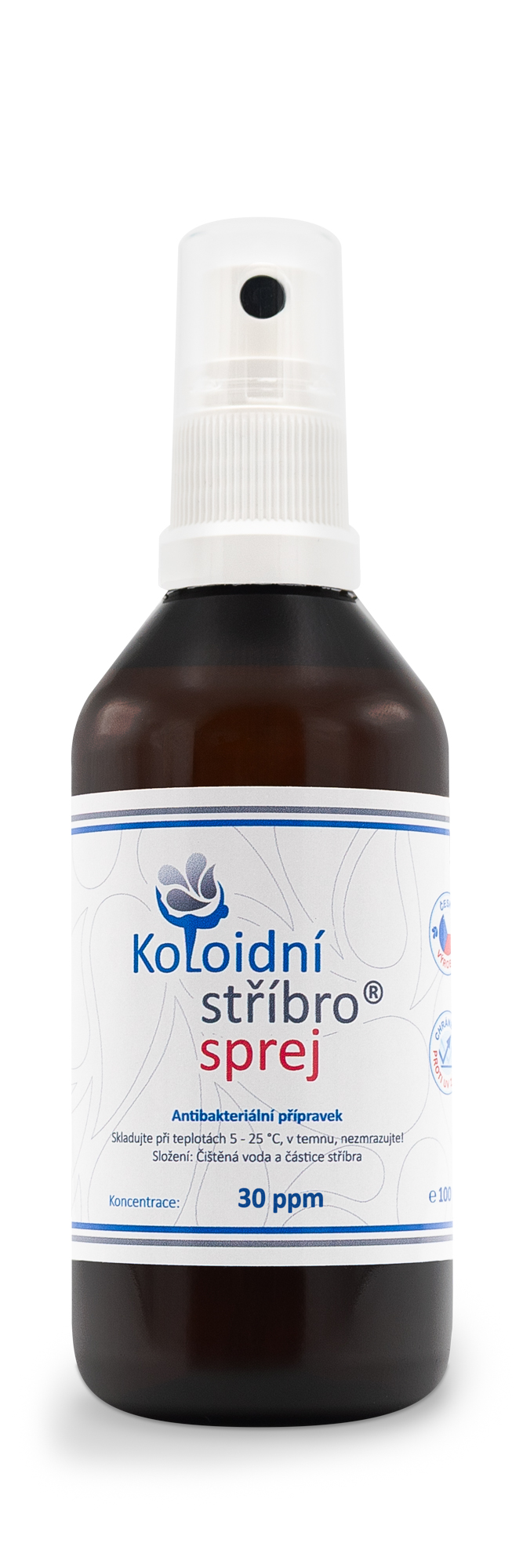 Levně BIO NAILS Koloidní stříbro pro regeneraci nehtů sprej 100 ml - 30ppm