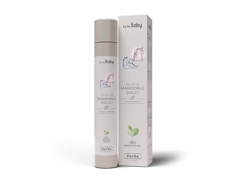 Levně Derbe Hydratační mandlový olej Bu Bu Baby 100 ml