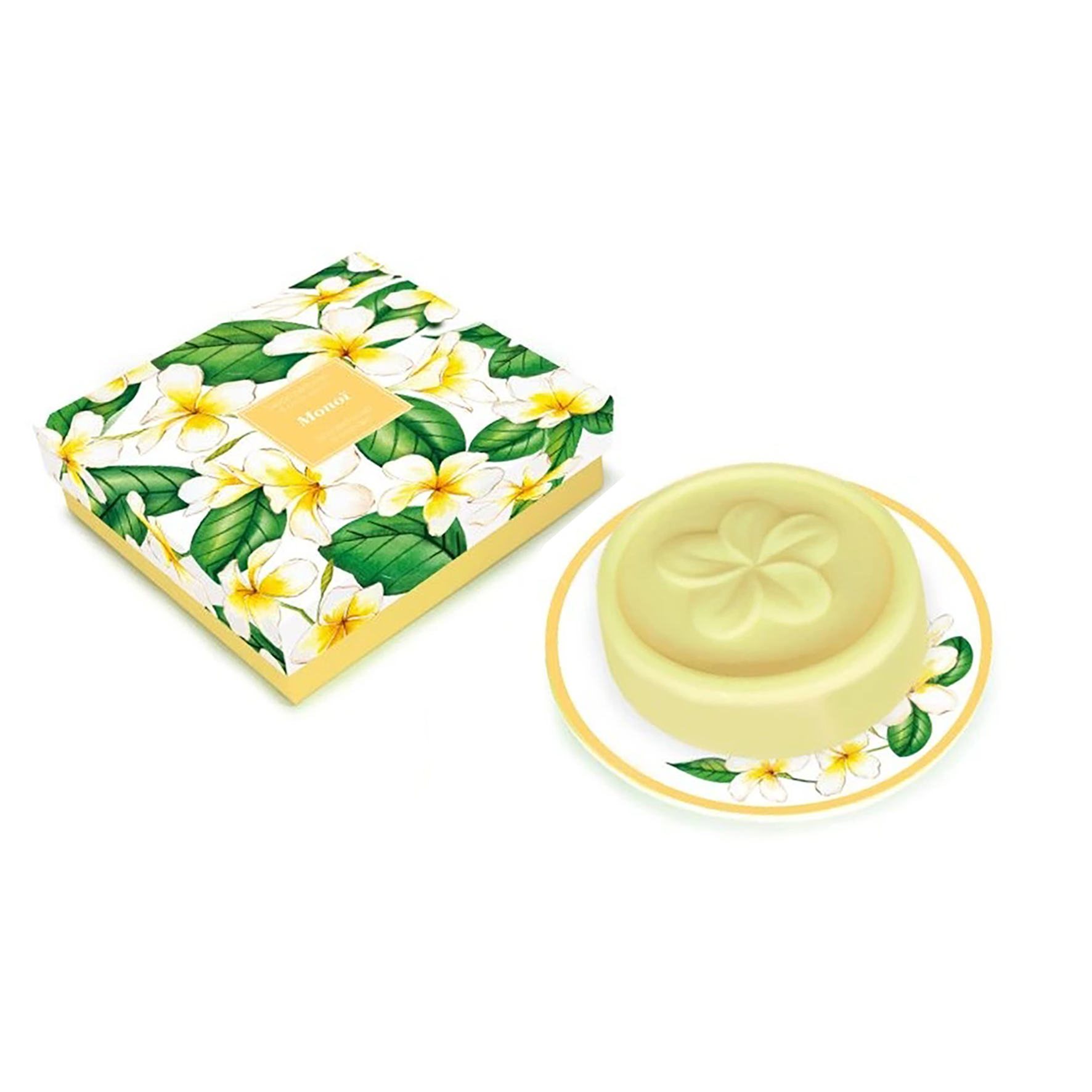 Levně Esprit Provence Tuhé mýdlo s mýdlenkou - Monoi 100g