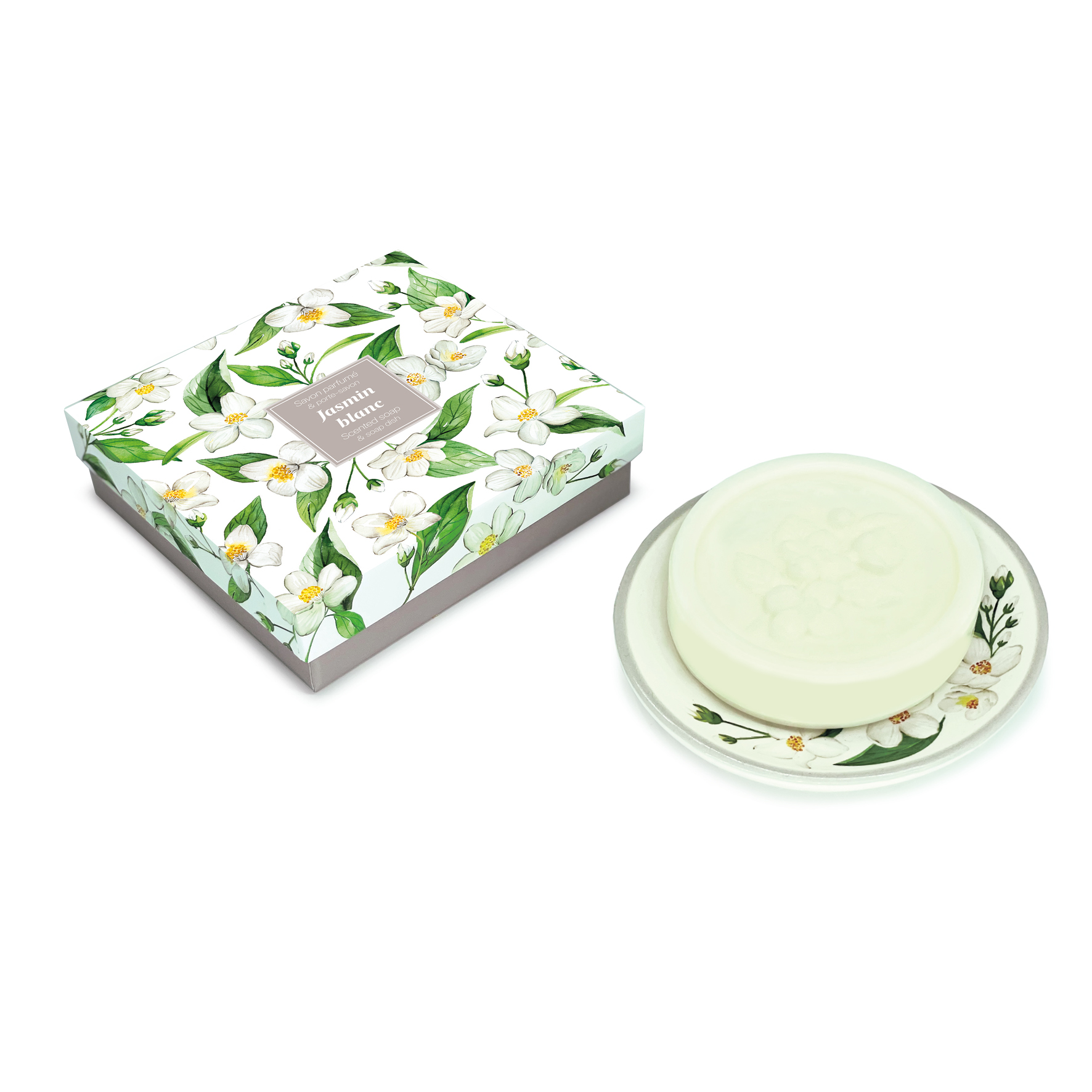 Levně Esprit Provence Tuhé mýdlo s mýdlenkou - Jasmín 100g