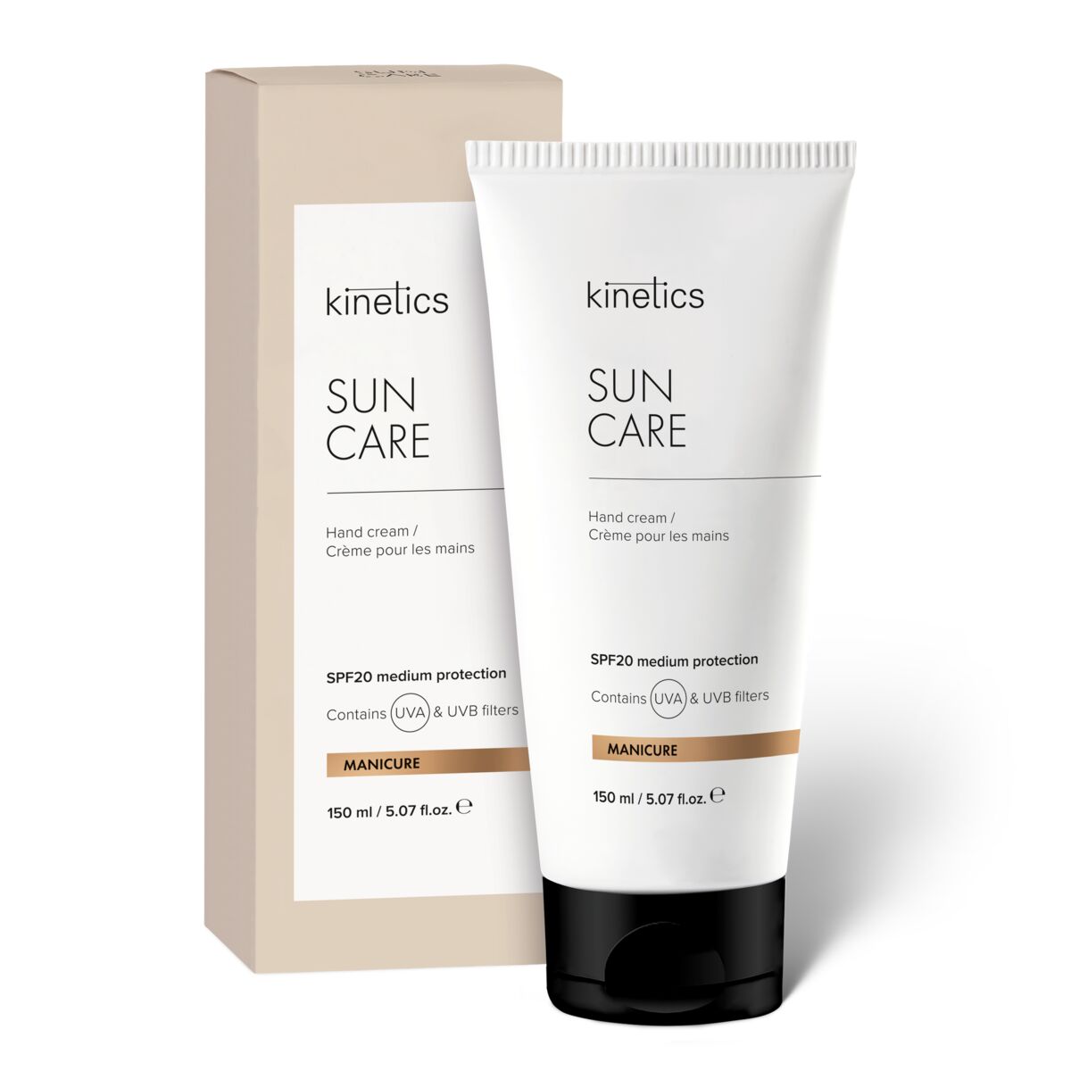 Kinetics Profi krém na ruce SUN CARE SPF20 150ml
