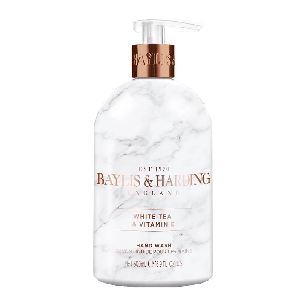 Levně Baylis & Harding Tekuté mýdlo na ruce Elements - Bílý čaj & Neroli 500 ml