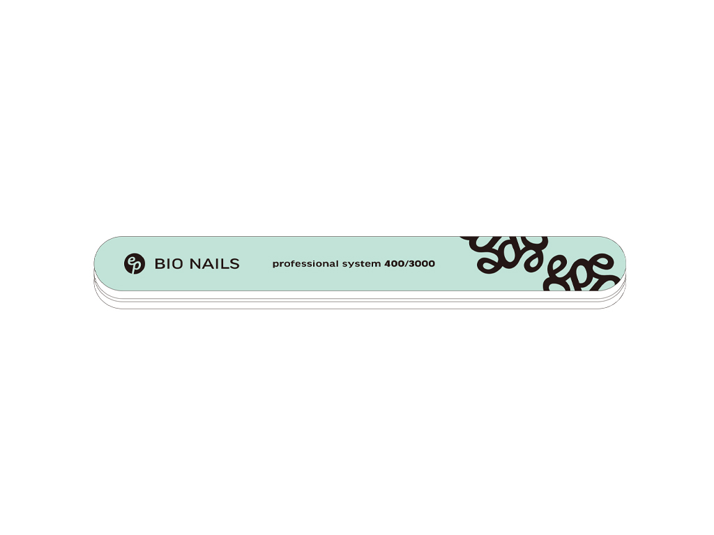 Levně BIO NAILS leštička profi 400/3000 rovná Kusy: 1 ks