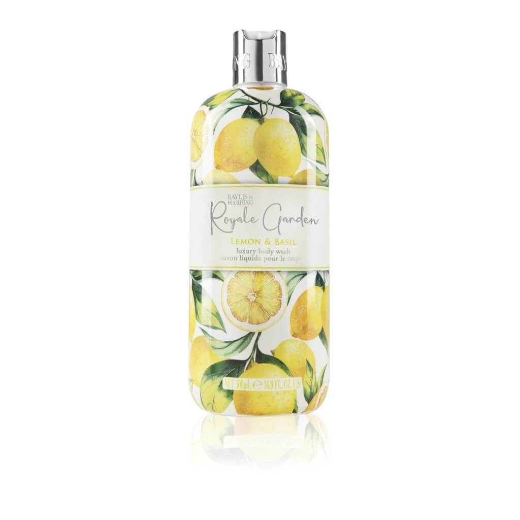 Levně Baylis & Harding Sprchový gel - Citron & Bazalka 500 ml