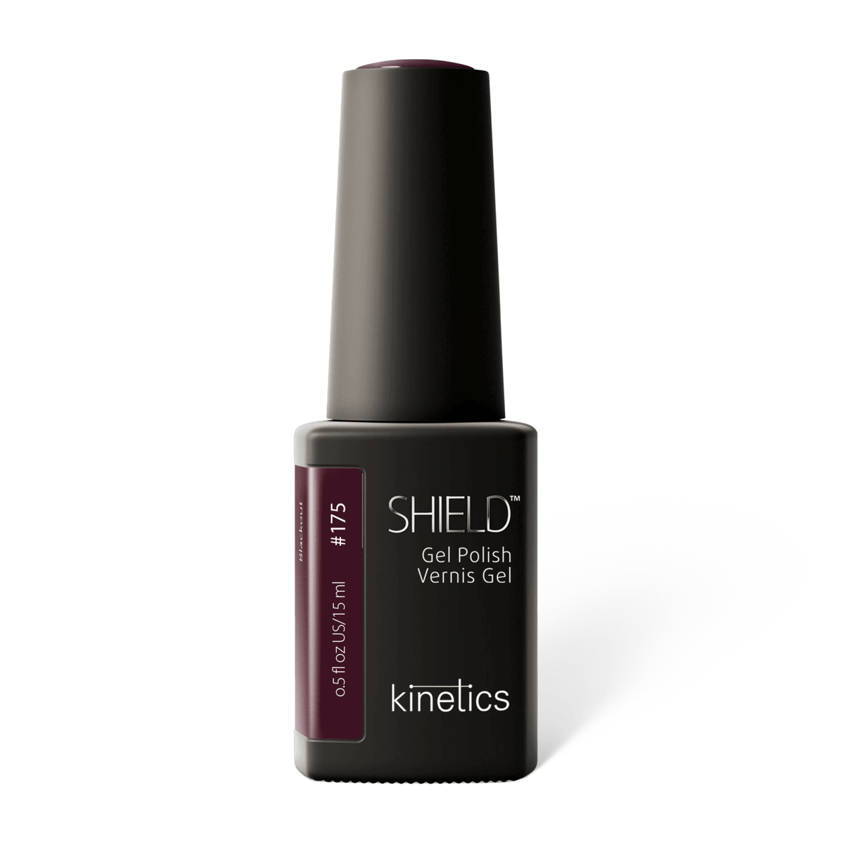 Kinetics Gel lak Shield #175 Blackout 15 ml