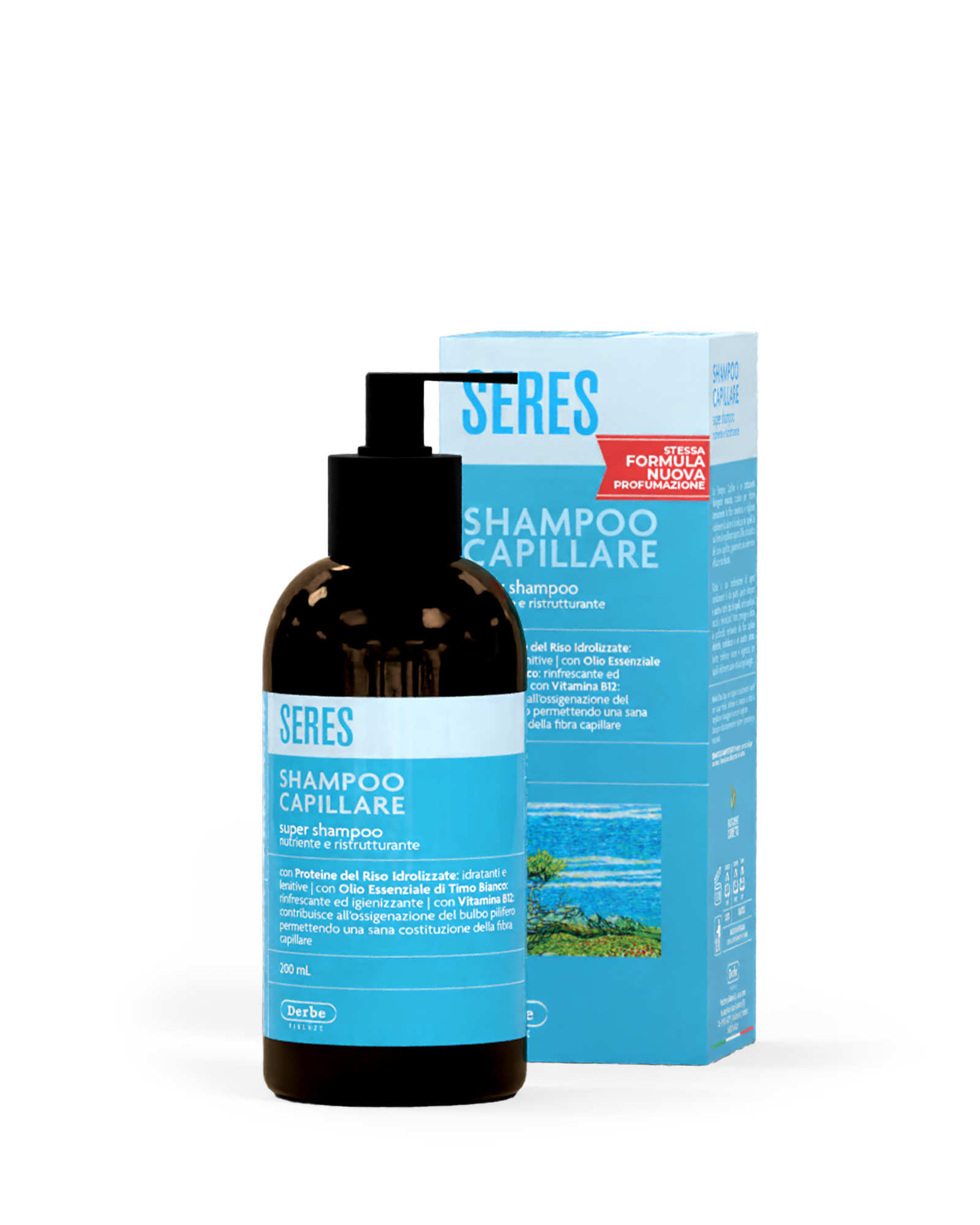 Levně Derbe Kapilární super výživný a regenerační šampon na vlasy - Revitalizing shampoo 200 ml