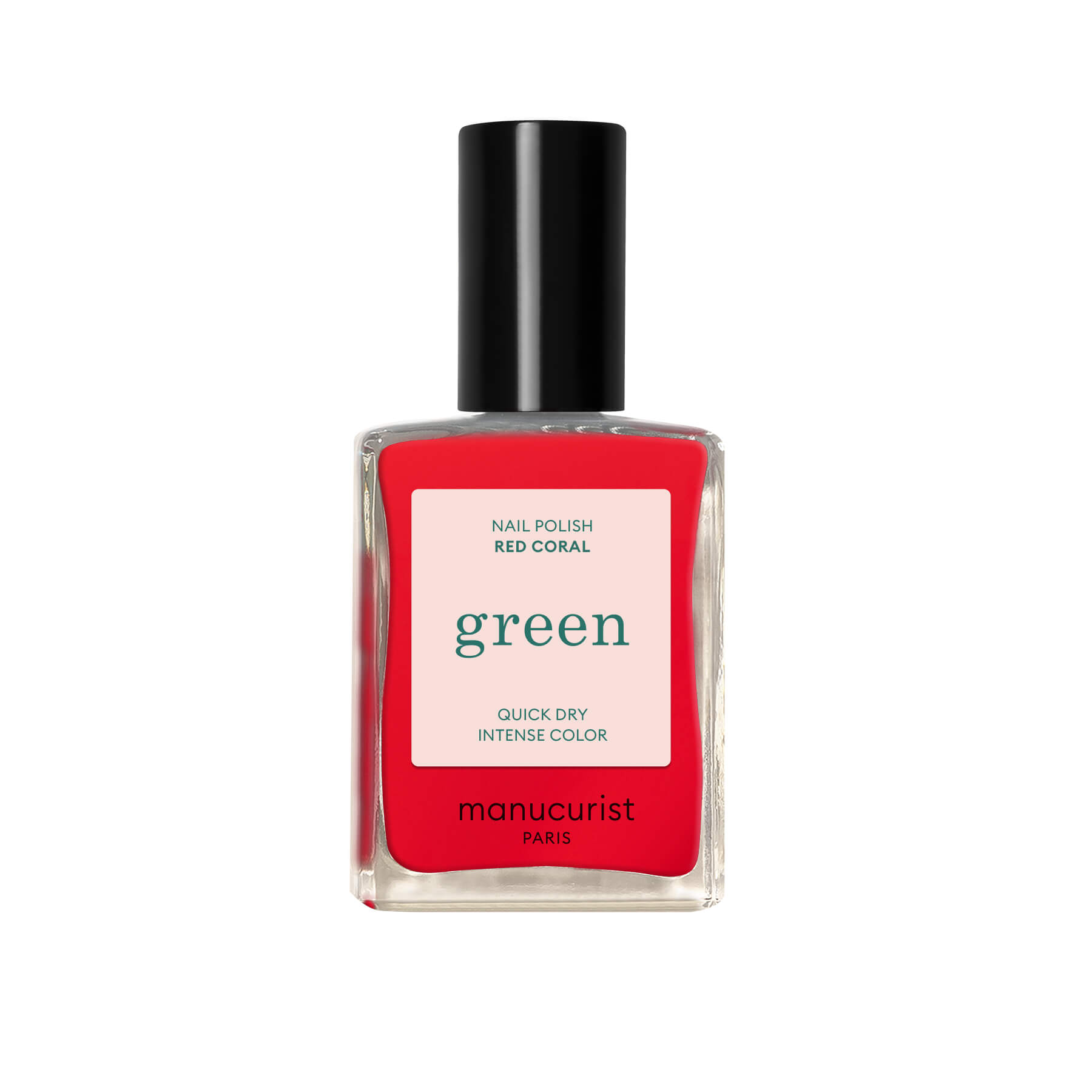 Lak na nehty Green Manucurist Red Coral 15 ml