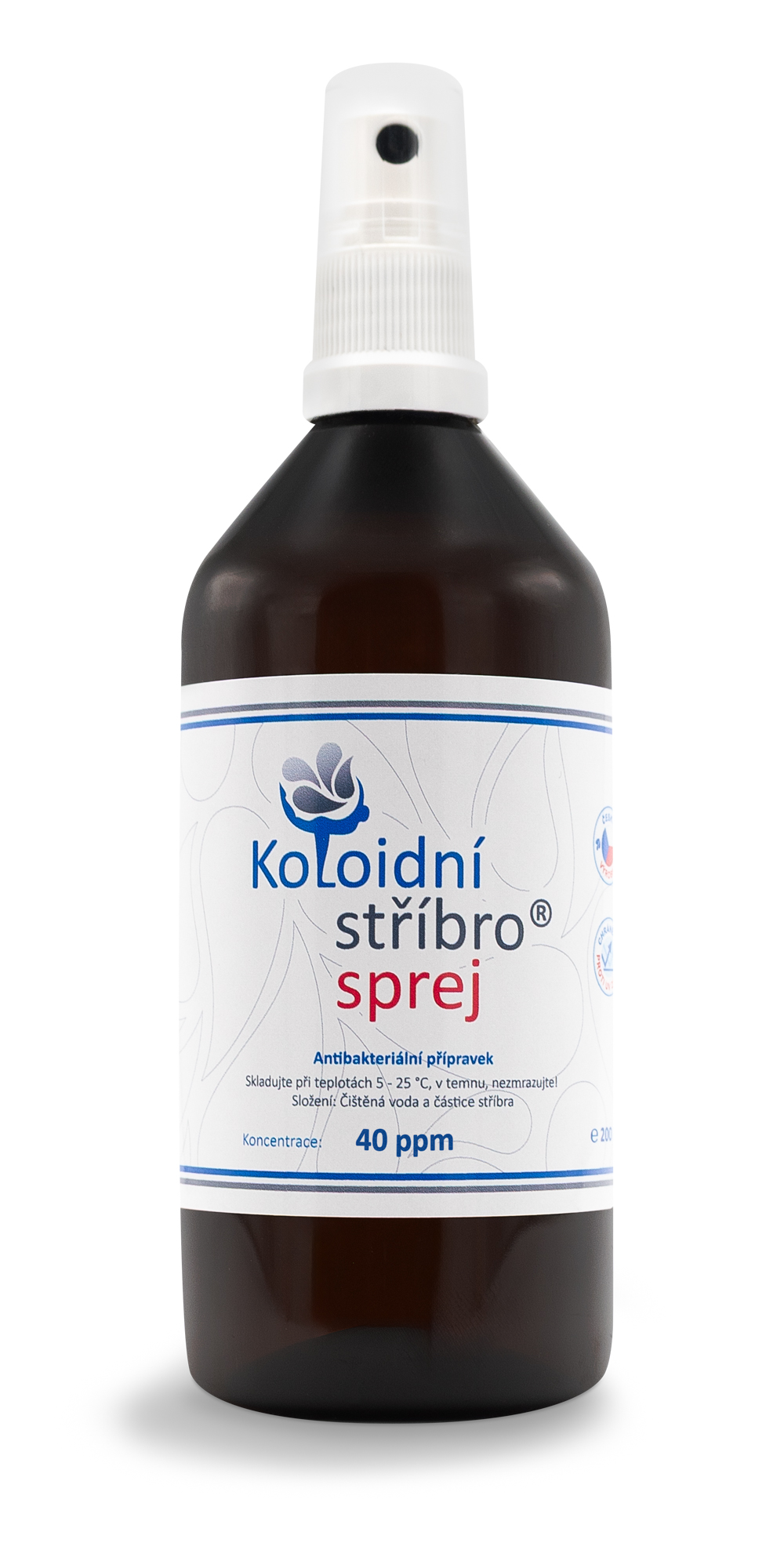 Levně BIO NAILS Koloidní stříbro na plísně sprej 200 ml - 40ppm