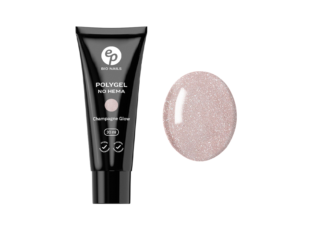 Levně BIO NAILS Polygel CHAMPAGNE GLOW No HEMA v tubě 30 ml