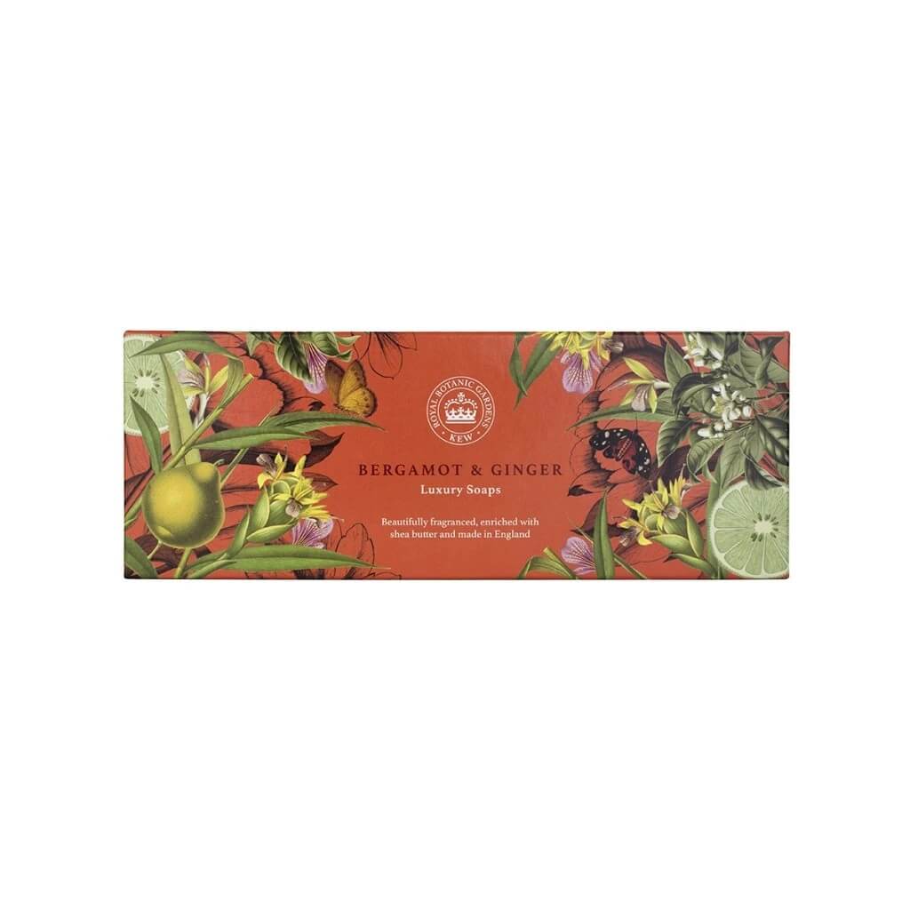 English Soap Sada mýdel 3 x 100 g Bergamot & Zázvor