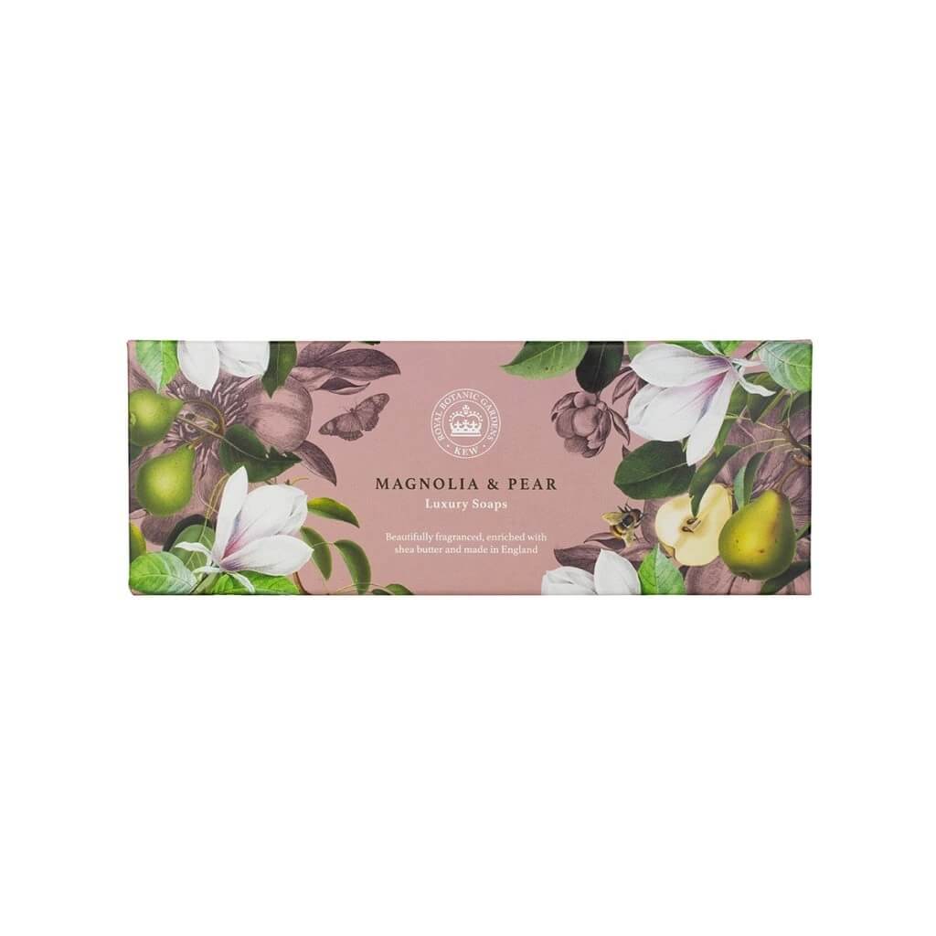English Soap Sada mýdel 3 x 100 g Magnolie & Hruška