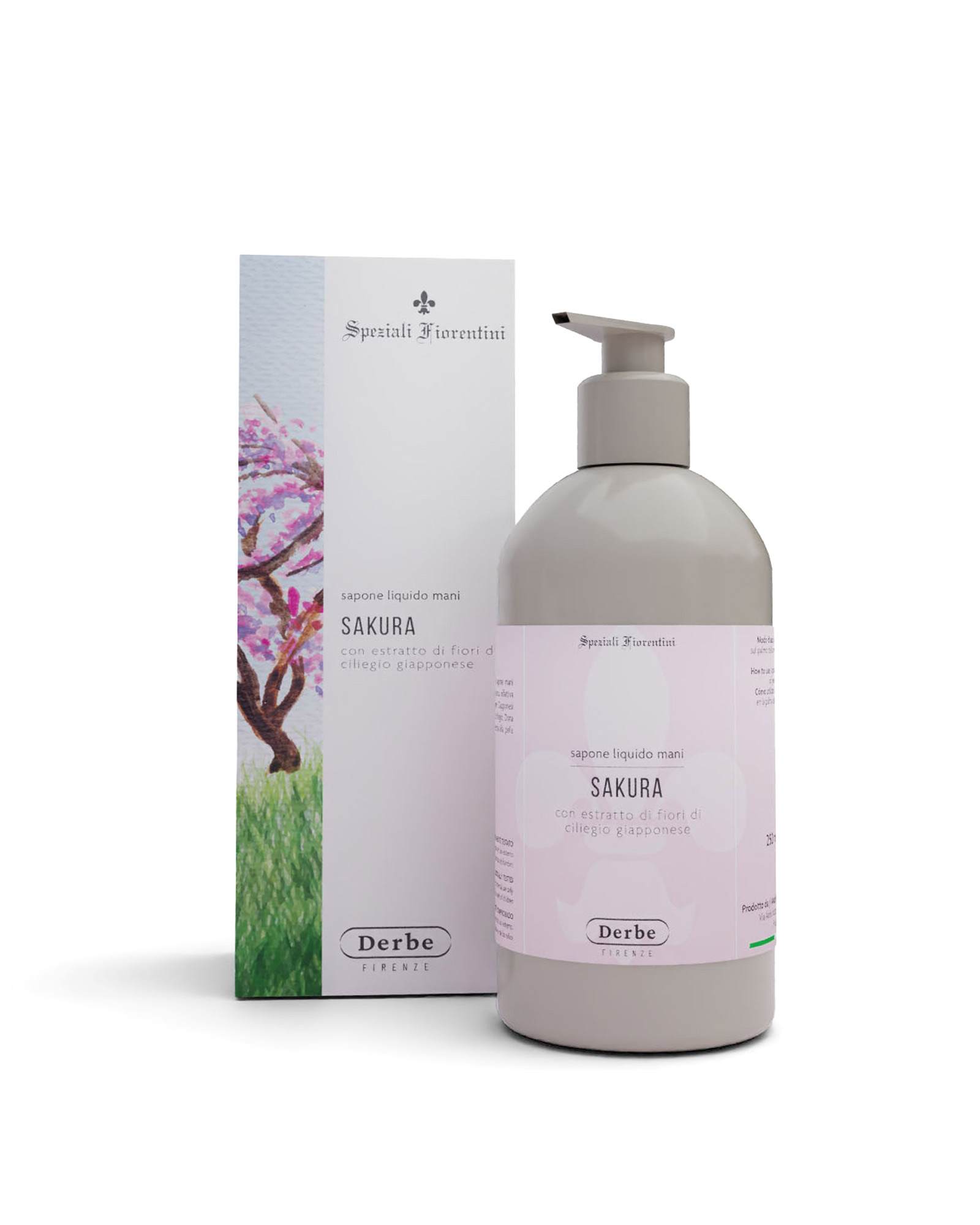 Levně Derbe Sakura - mycí gel na ruce 250 ml
