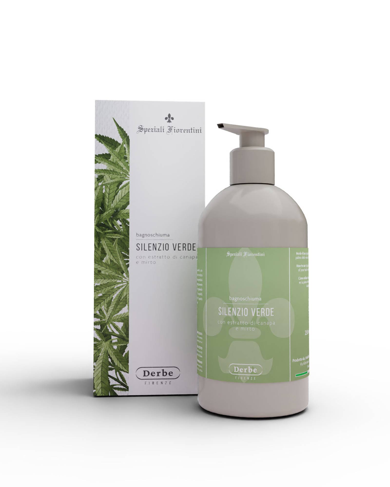 Levně Derbe Silenzio Verde - Koupelový a sprchový gel 250 ml