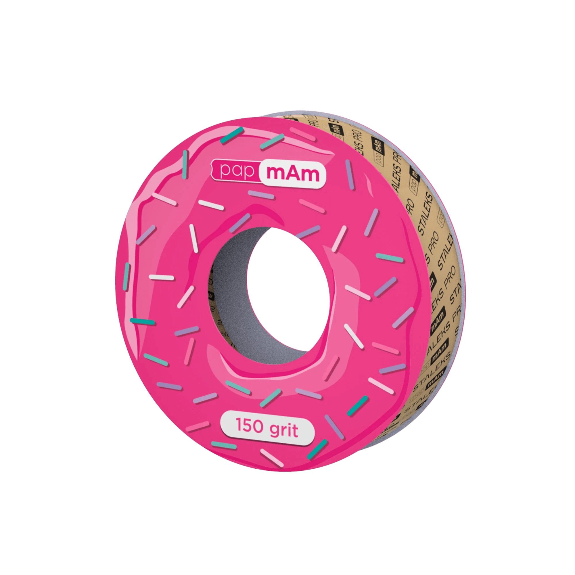 Levně Staleks Expert - Jednorázová brusná páska DONUT bez plastového pouzdra, 150 (7 m) ATSC-150W