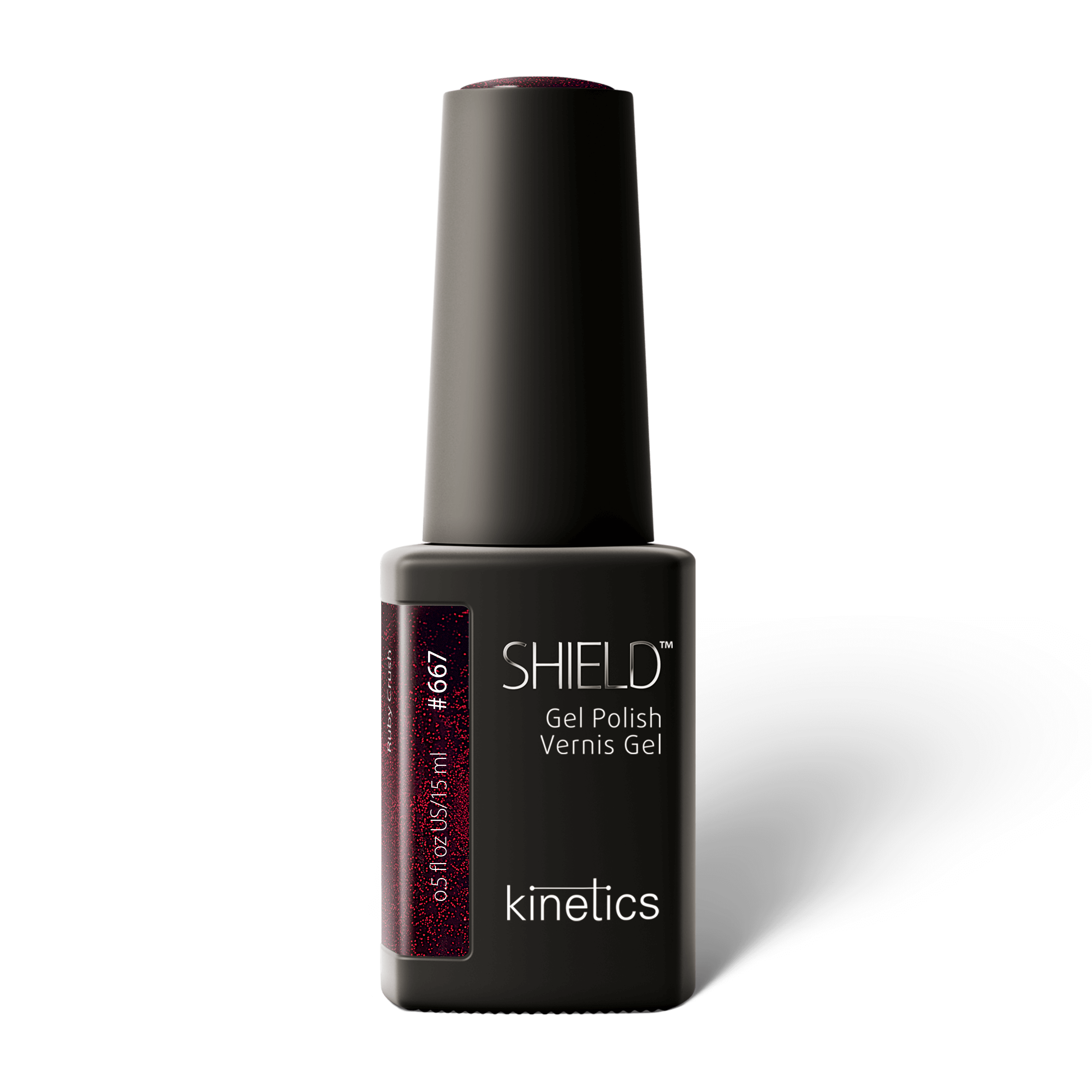Kinetics Gel lak Shield #667 Ruby Crush 15 ml
