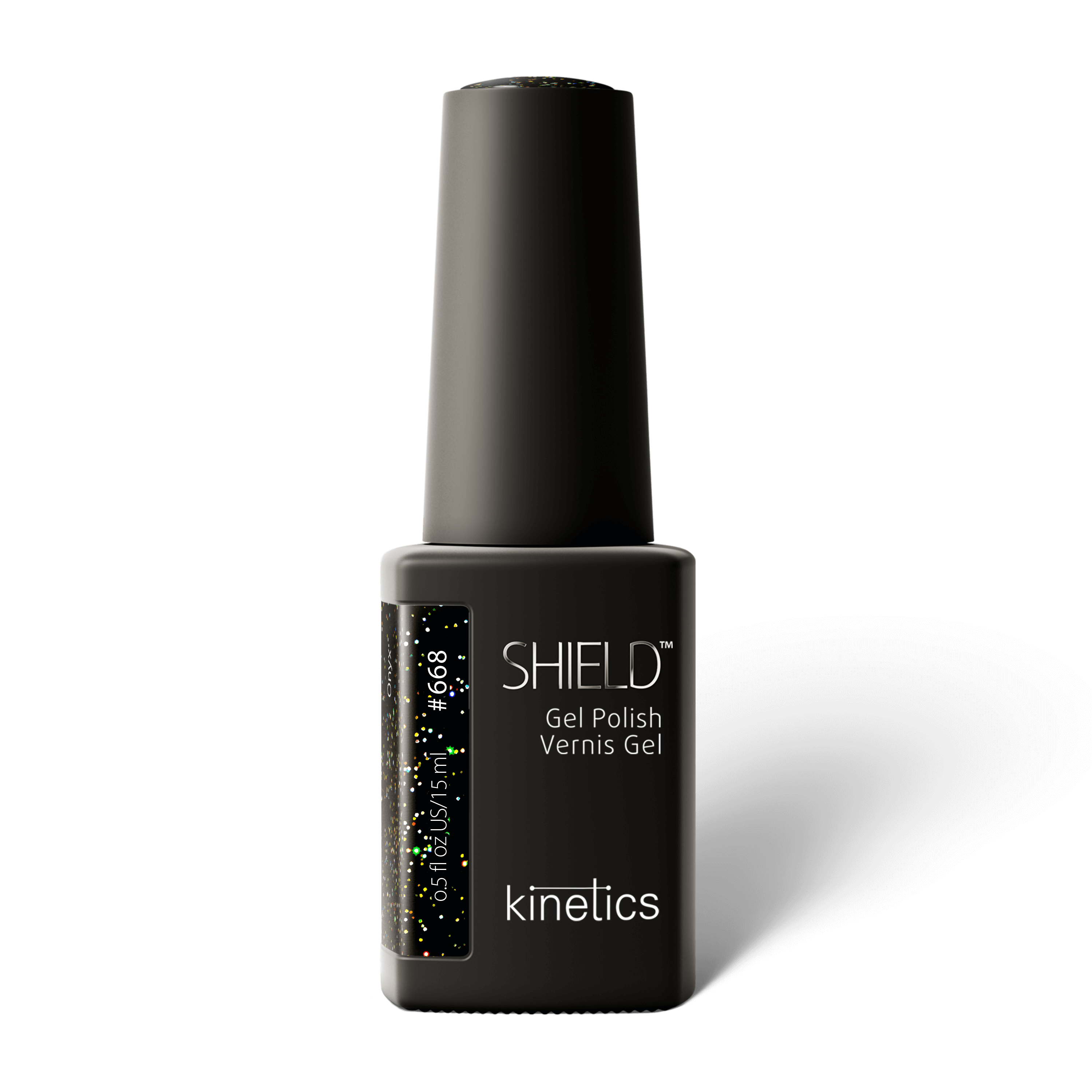 Kinetics Gel lak Shield #668 Onyx 15 ml