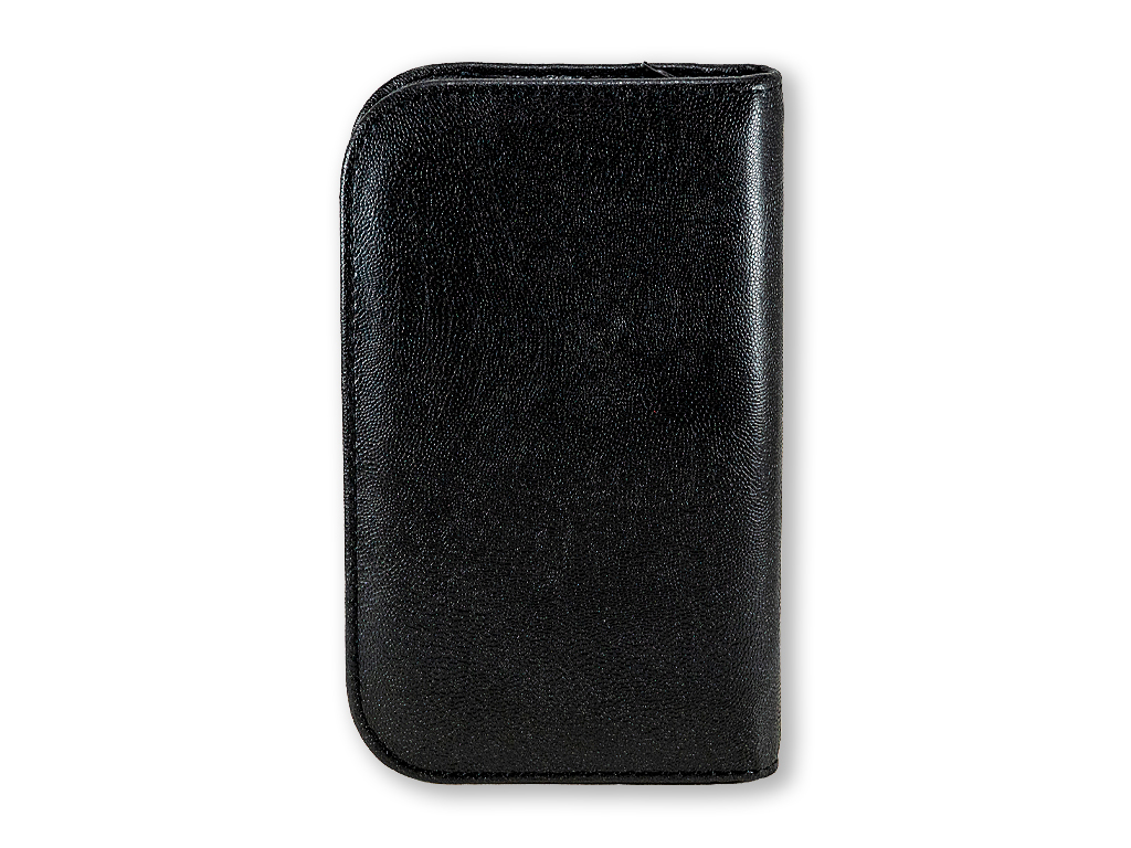 Solingen Manikúrní sada černá kožená 9258