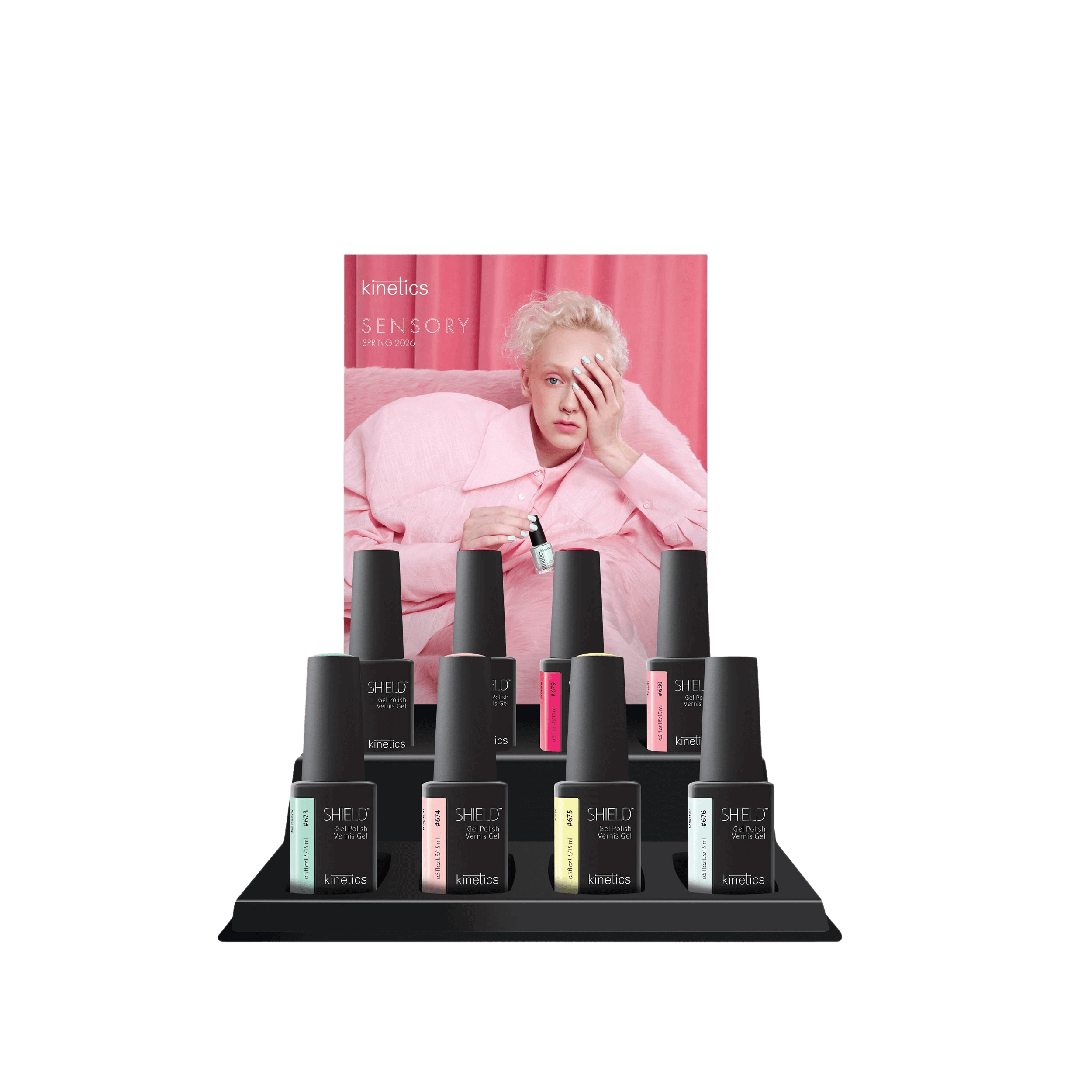 Levně Kinetics Gel lak kolekce SENSORY SHIELD KIT