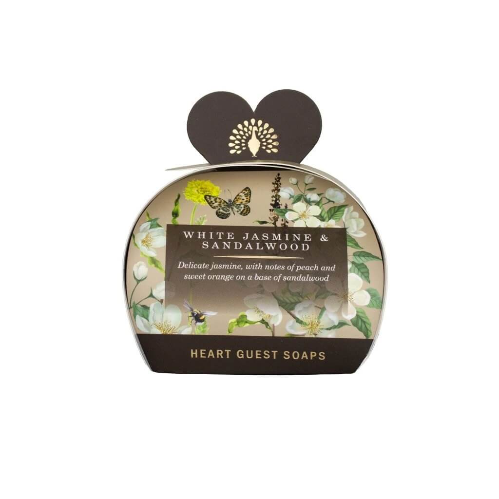 Levně English Soap Sada tuhých mýdel Bílý jasmín & Santalové dřevo, 3 x 20 g
