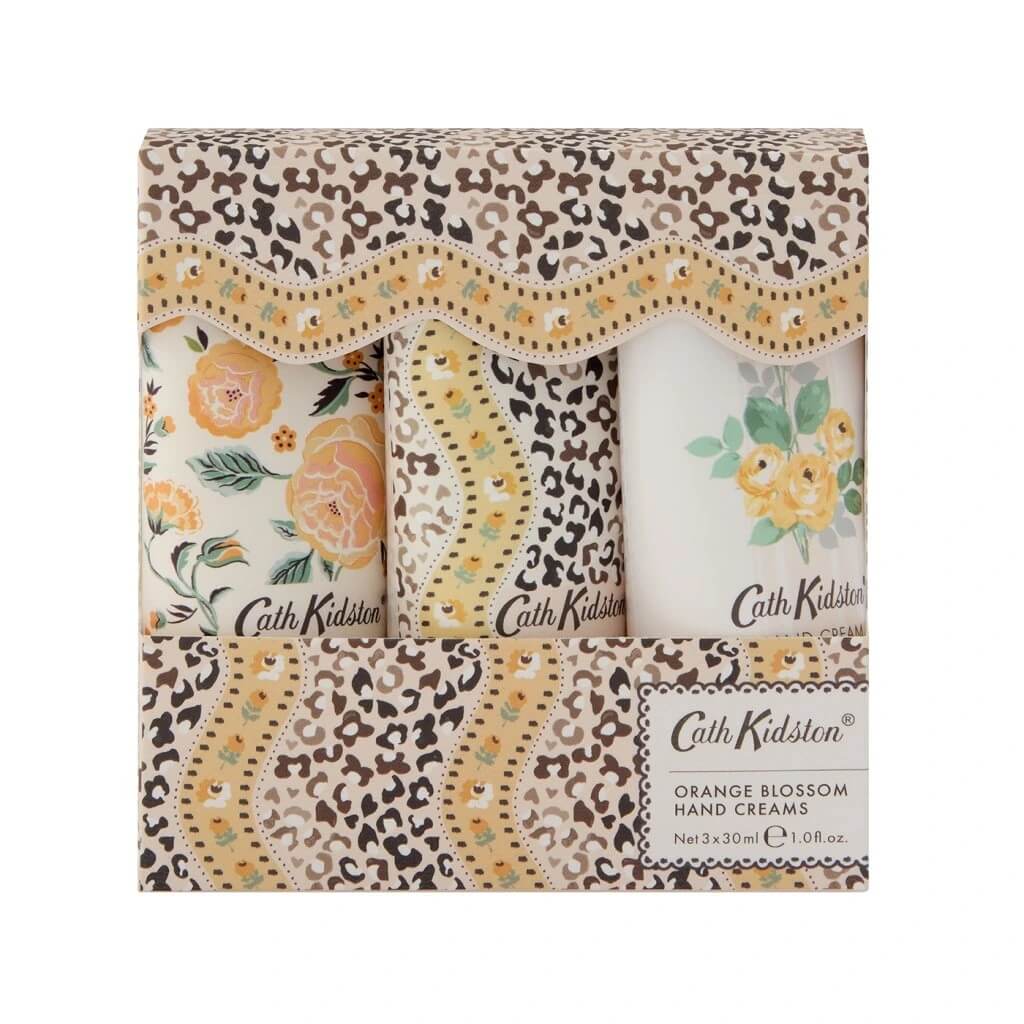 Levně Heathcote & Ivory Sada krémů na ruce - Cath Kidston Leopard, 3 ks