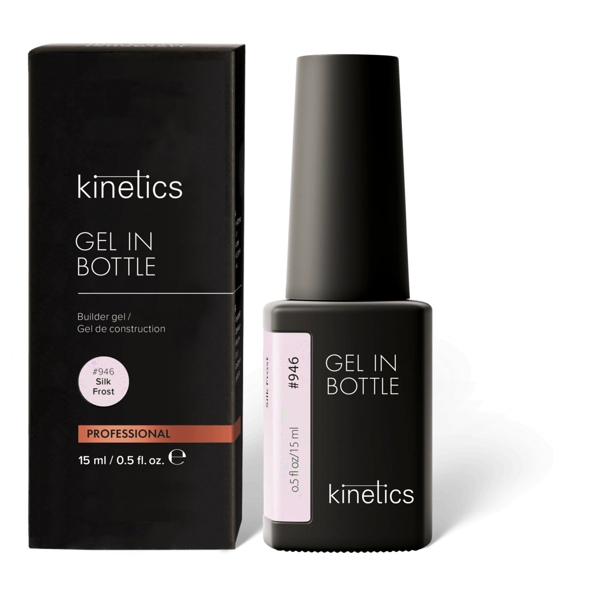 Levně Kinetics Gel in Bottle #946 Silk Frost 15 ml
