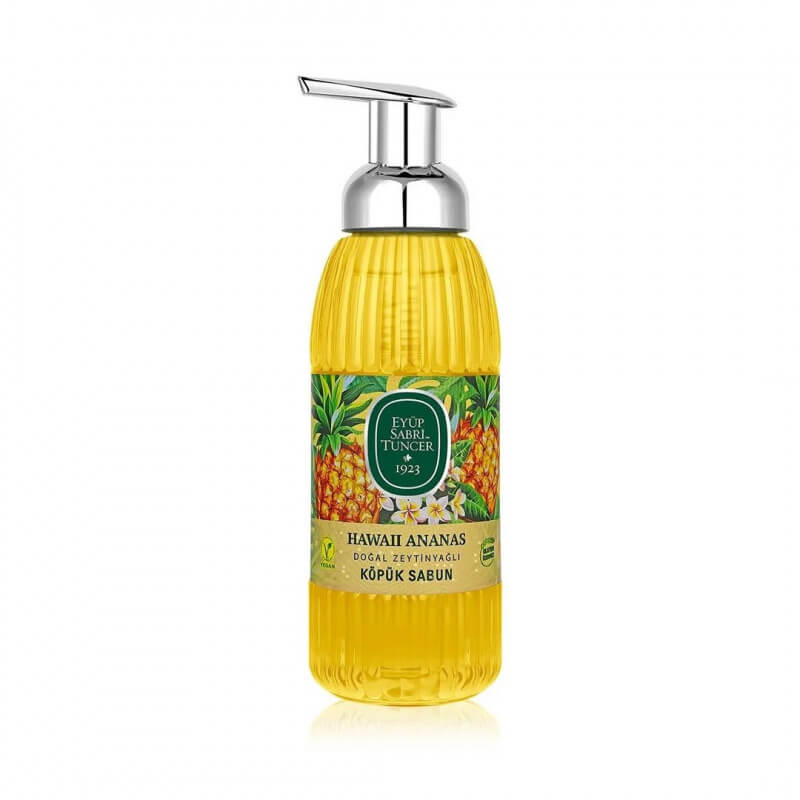 Levně EST1923 Pěnové mýdlo s přírodním olivovým olejem - Havajský ananas, 500 ml