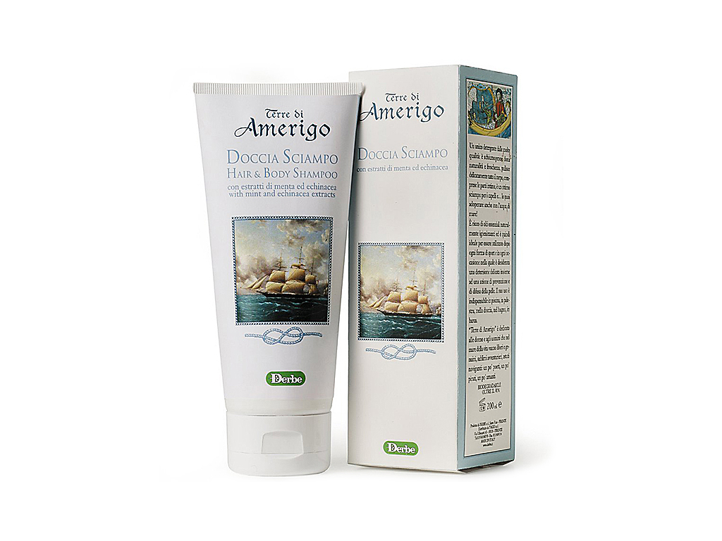 Derbe Terre di Amerigo - sprchový gel a šampon 200 ml