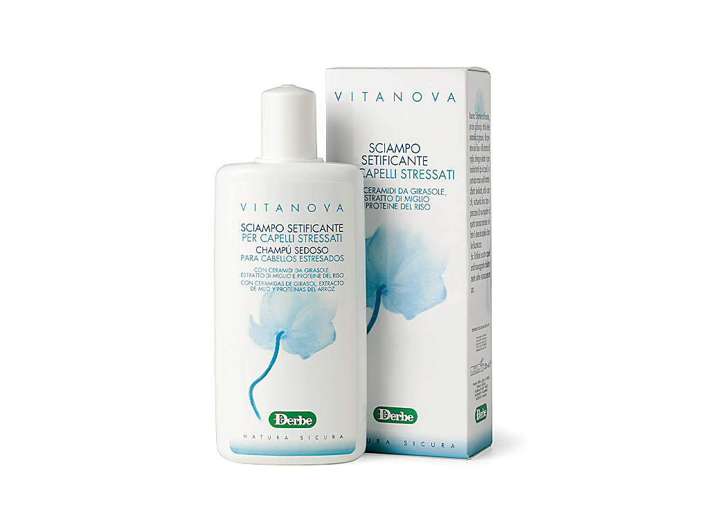 Levně Derbe Hedvábný šampon na stresované a barvené vlasy 200 ml