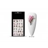 BIO-nails vodolepka 30129 ornamenty se stříbrným glitrem