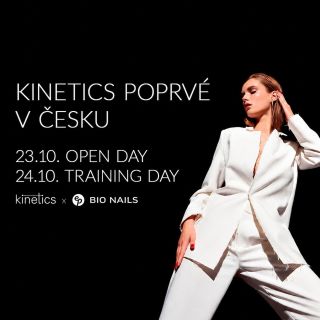 Zveme Vás na exkluzivní Kinetics Open Day, jedinečné setkání určené profesionálním manikérkám, pedikérkám i všem...