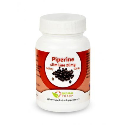 0001350 piperine slim line 20 mg tablety 100 ks 550