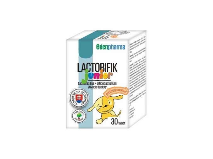 lactobifik junior pmaranc 30 tbl