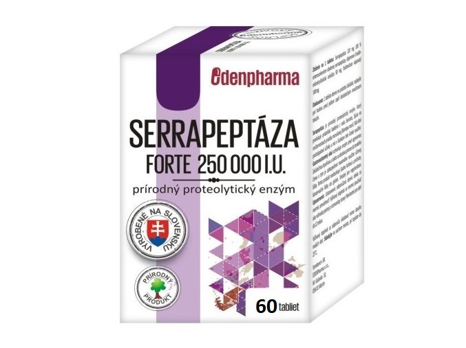Serrapeptáza forte 250 000 IU