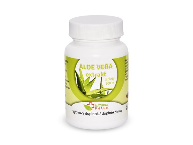 aloe vera tablety 100 ks 550
