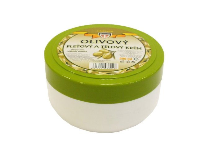 olivovy olej pletovy a telovy krem 200ml