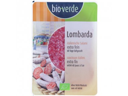 Saláma Lombarda 80g BIO VERDE