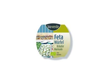 Feta kocky s bylinkami 125g BIO VERDE